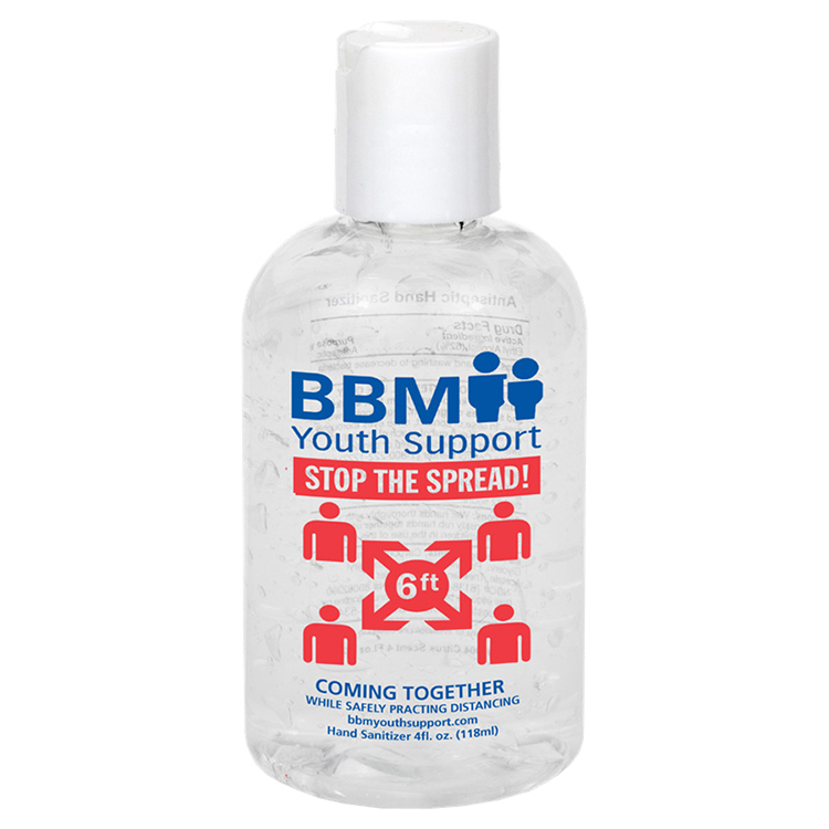 4 oz Hand Sanitizer Antibacterial Gel